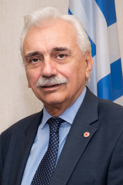 Χαιρετισμός του Προέδρου του Ελληνικού Ερυθρού Σταυρού στην Ελλάδα  Δρ. Αντώνιου Αυγερινού